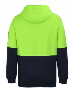 1/2 Zip Hoodie, Hi Vis